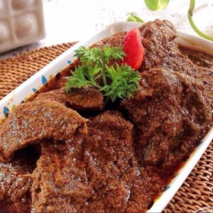 Paket masak lengkap rendang 500 g daging sapi lokal